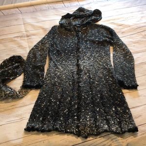 BCBG Maxazria long sweater